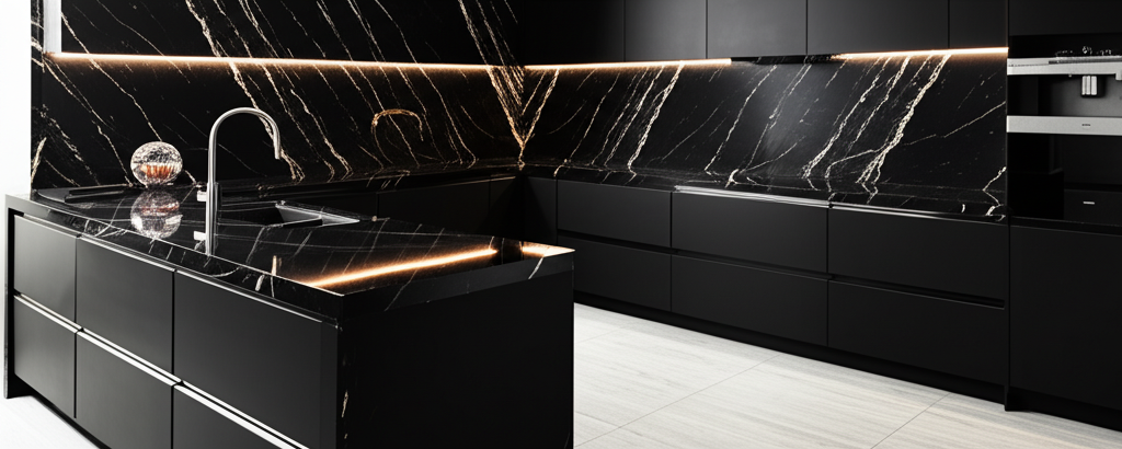 Cuisine Opulent Noir